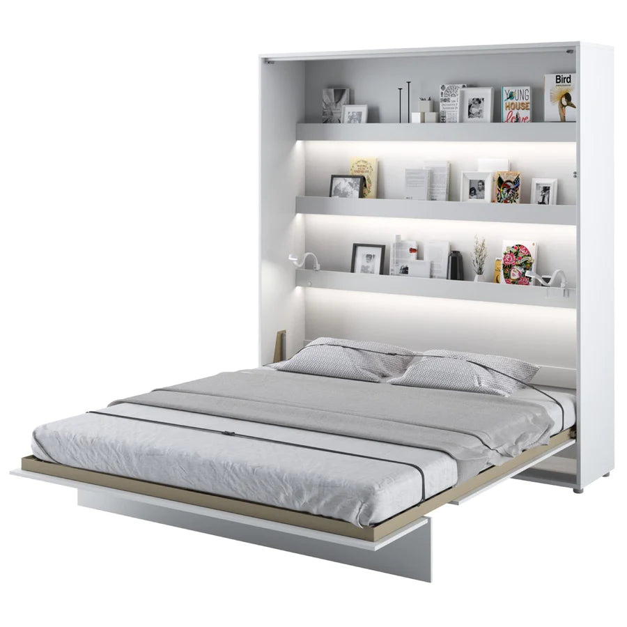 King Size Murphy Bed - 180cm Wall Bed Vertical