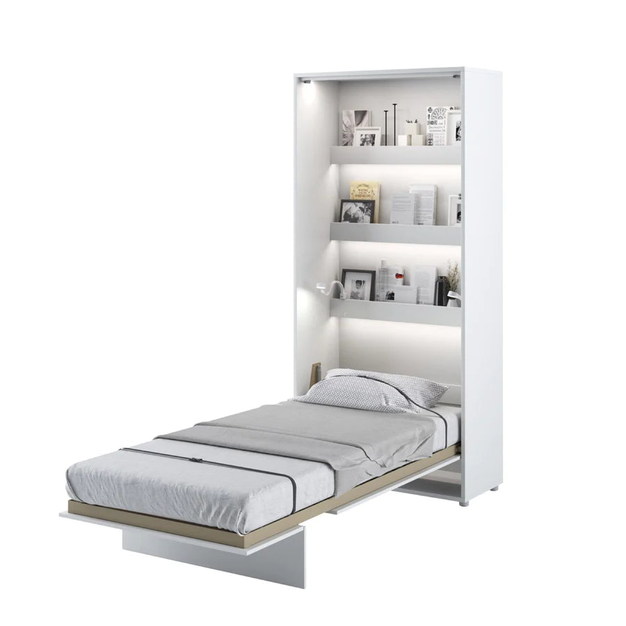 Vertical Wall Bed 90cm - Space Saving Bed Furniture