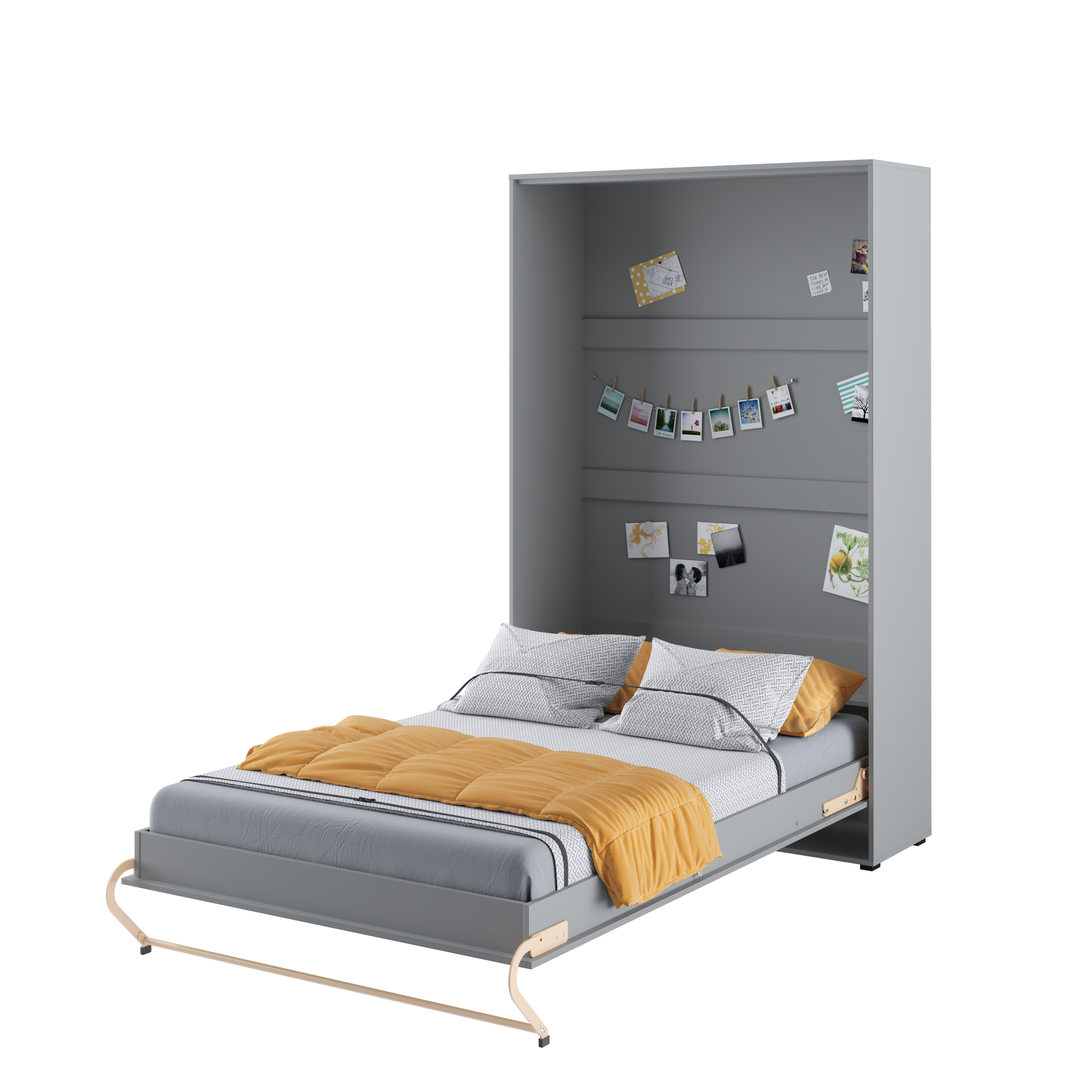 CP 2 Vertical Murphy Bed Concept 120cm - Murphy Bed - Tuck In Tight