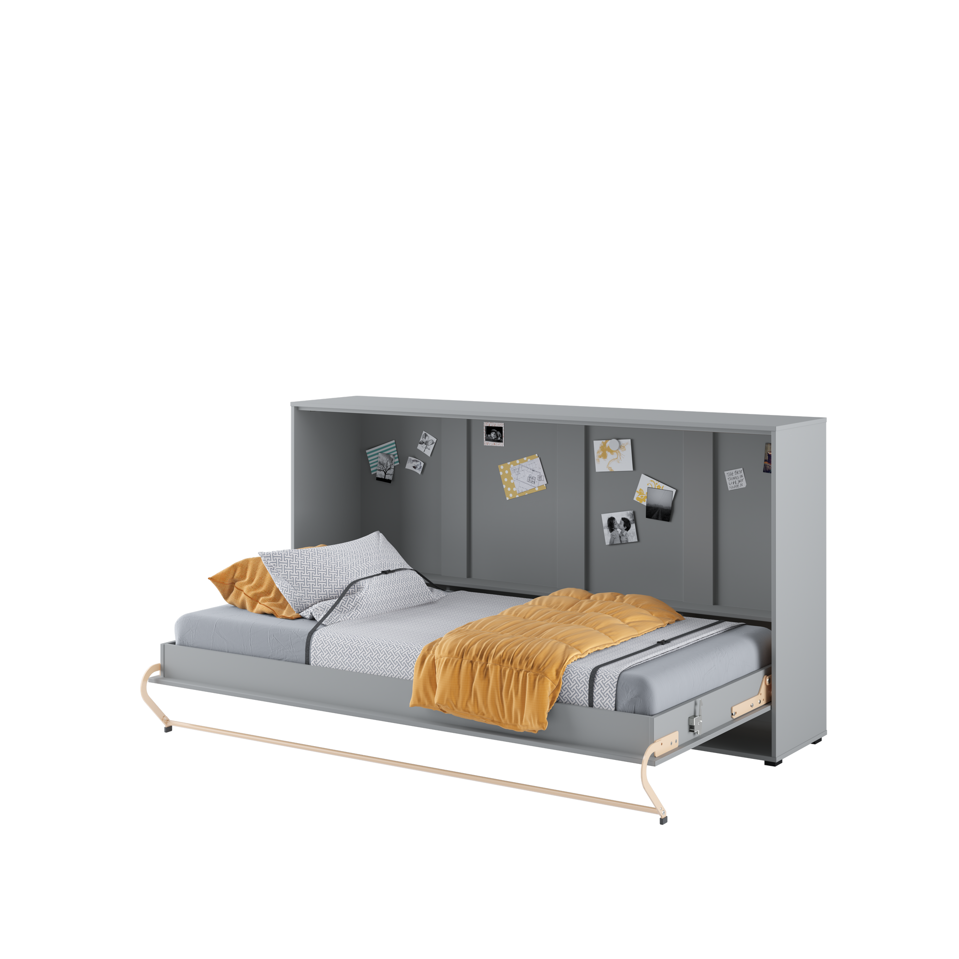 CP 4 Horizontal Murphy Bed Concept 90cm - Murphy Bed - Tuck In Tight