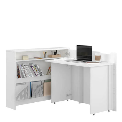 Convertible Work Desk w/Storage 115cm