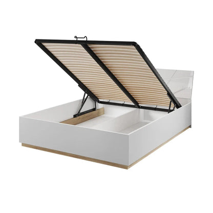 Ottoman Futura Bed w/ Storage Open from Tuck In Tight