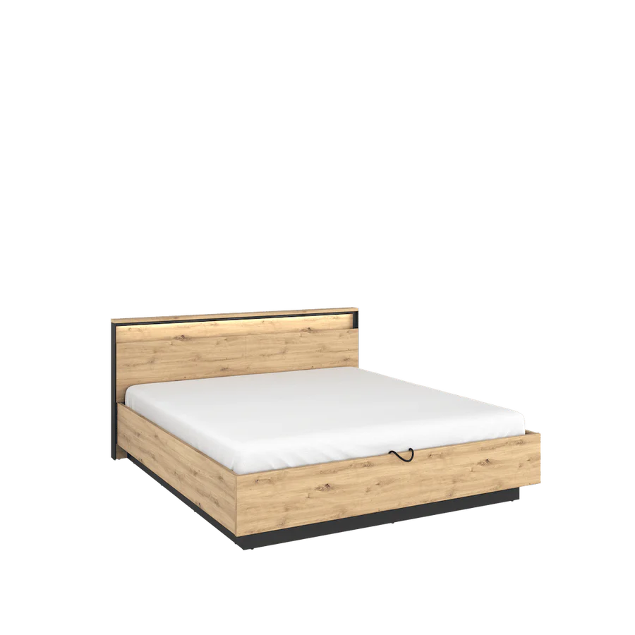 Ottoman Quant Bed w/ Storage + LED 180cm from Tuck In Tight